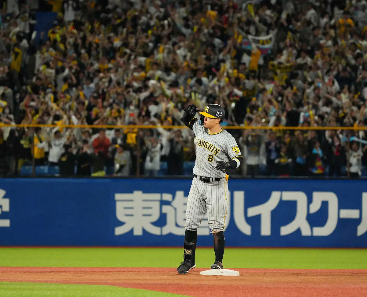 【画像・写真】強すぎ5連勝！阪神　競り勝ちで5月は月間15勝　大山→ミエちゃん→近本で3発、からの延長10回佐藤輝