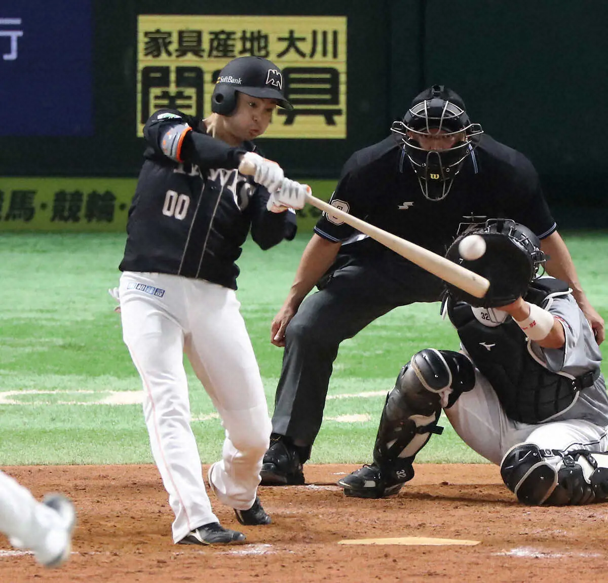 【画像・写真】ソフトB・今宮の“代役”川瀬がきっちり適時打　「集中力を研ぎ澄まし、コンタクトすることだけを考えて」
