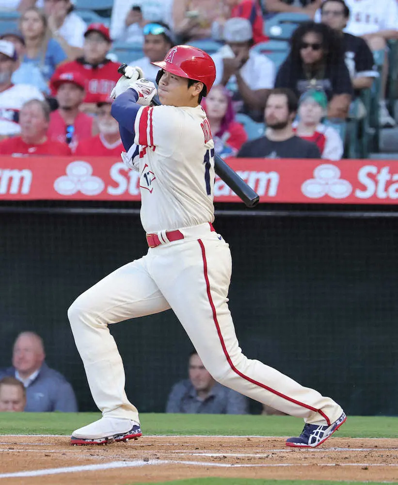 【画像・写真】大谷「3番・DH」で出場　有望株ランキング全体7位、20歳の新鋭ペレスから13号本塁打なるか