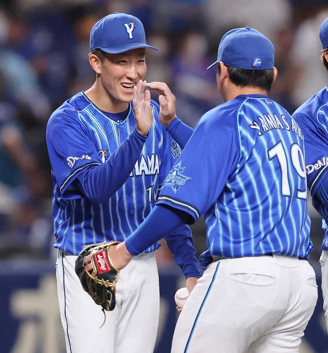 【画像・写真】DeNA・大貫が今季初勝利　あとアウト1つ…初完封惜しい8回2/3を1失点　連敗4で止めた