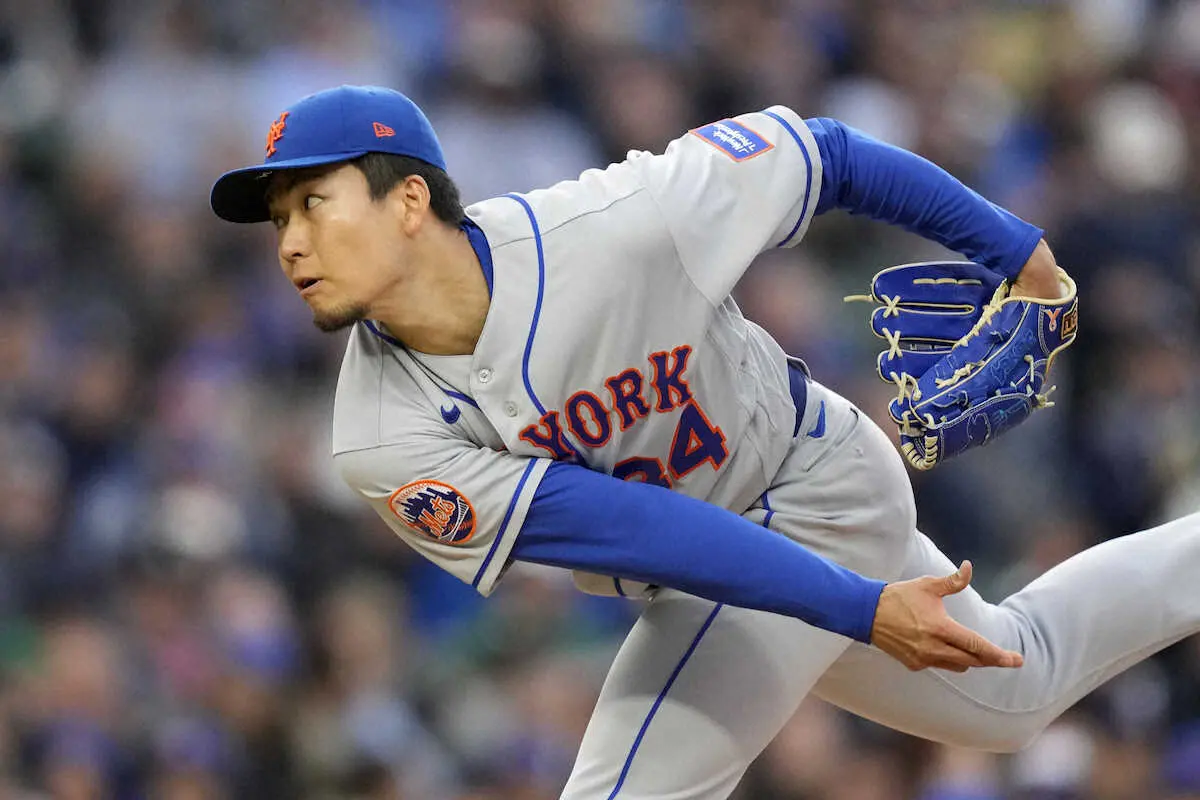 【画像・写真】メッツ　千賀の次回先発は31日のフィリーズ戦　自身4試合ぶりの5勝目を目指す　