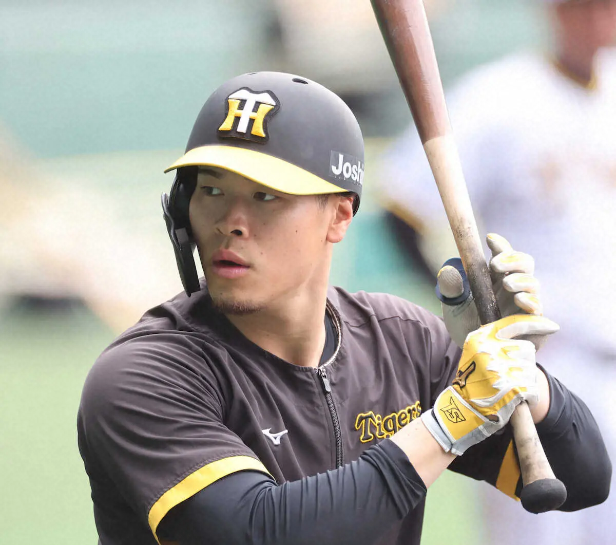 【画像・写真】阪神・佐藤輝、伝説の1試合3発を再現や！　新人時代に大暴れしたベルーナD「打ちたいなという感じです」