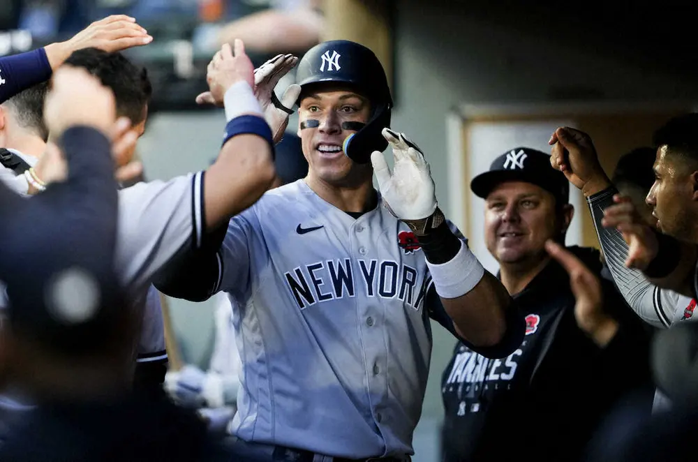 【画像・写真】ヤンキース　主砲ジャッジが決勝弾を含む2発3打点　リーグ17号は2位に3本差をつけて独走トップ