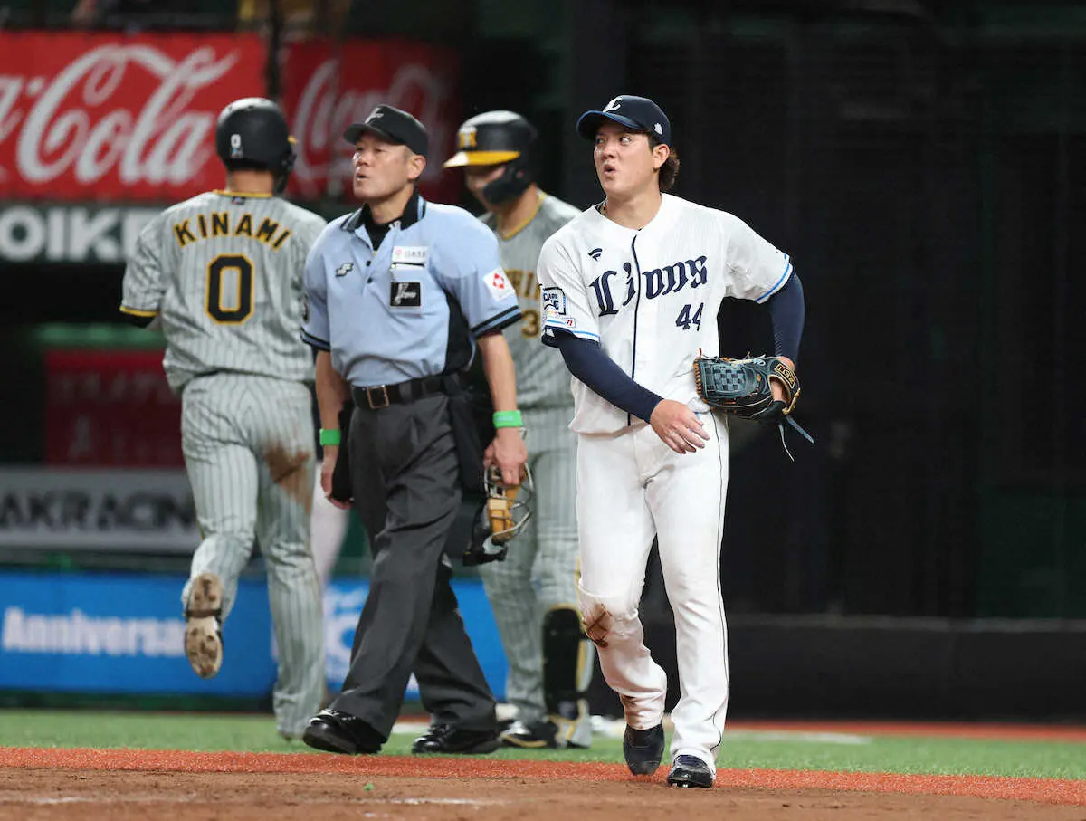 【画像・写真】西武・与座6回3失点“3度目の正直”ならず今季初黒星「先制点が反省点」