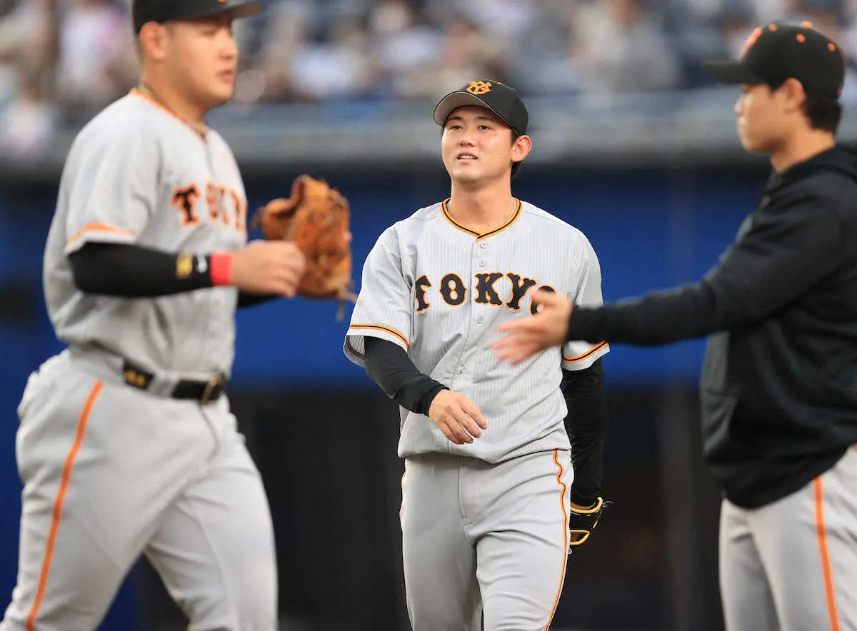 【画像・写真】巨人・平内「先発やるともっと投げたいなと思いますね」「いいな、面白いなと」　今後も先発に色気