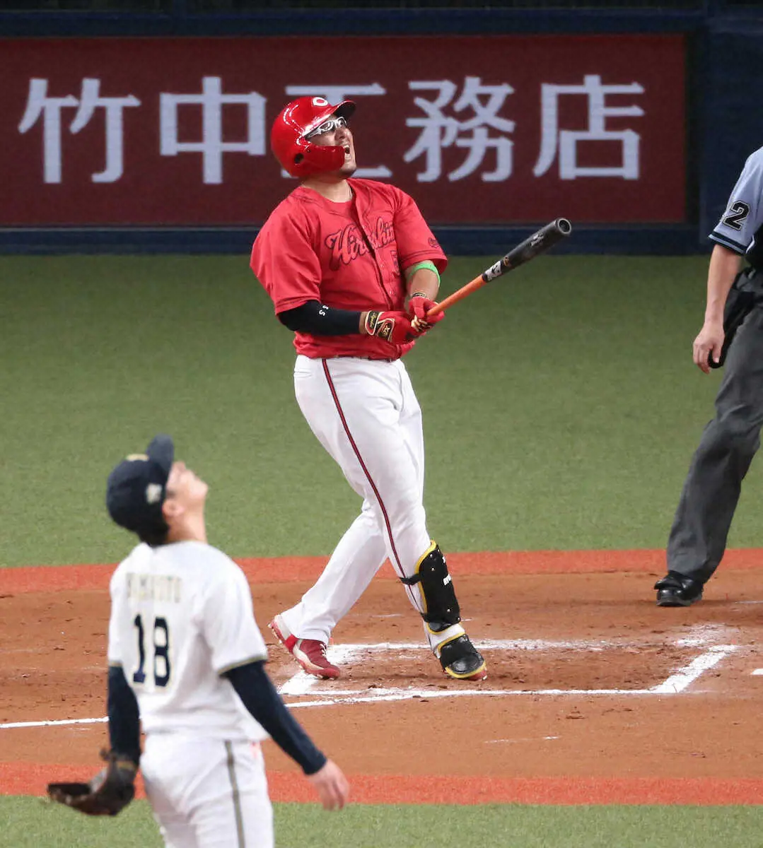 【画像・写真】広島　“奇策”右が苦手の由伸に…左ズラリ和製打線不発　今季最少2安打でVSオリ13連敗