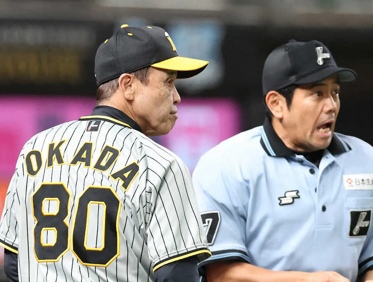 【画像・写真】連勝ストップの阪神　岡田監督「ここまで全然出来すぎよ。貯金があるわけやから、楽や」月間20勝も届かず
