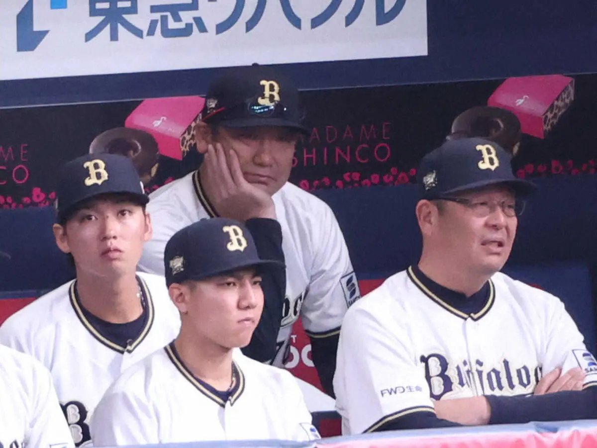 【画像・写真】オリ・中嶋監督、200勝はお預け　九里を攻略できず「何とかやらないといけないが、絞りきれなかった」
