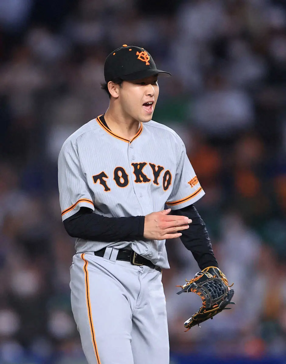 【画像・写真】巨人・山崎伊織　マリンの風にも負けず、7回1失点　交流戦初勝利の権利を得て降板
