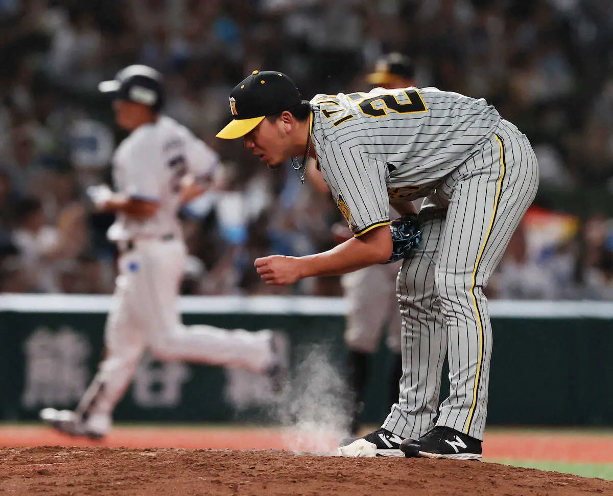 【画像・写真】阪神・伊藤将　悔し今季初黒星「今日が一番よくなかった。球の高さを修正できていなかった」