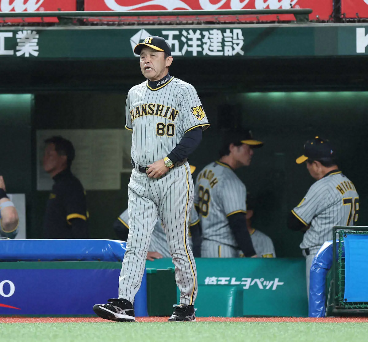 【画像・写真】【阪神・岡田監督語録】佐藤輝の不振に「いやいや、あんなもんやろ。まだマシやんか、ノイジーに比べたら」
