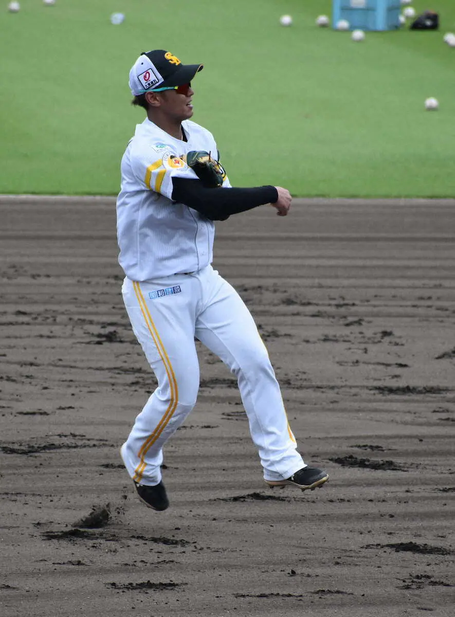 【画像・写真】ソフトB・今宮　1軍再合流は最短で来週か　藤本監督「2軍戦出させてから」