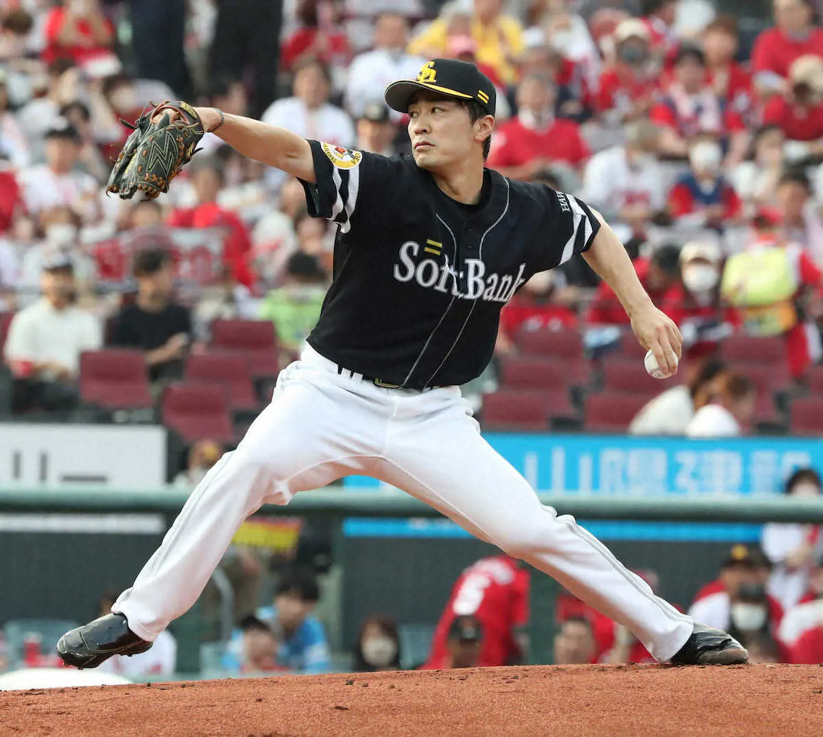 【画像・写真】ソフトバンク和田　15球で無念の緊急降板　ライナーが左手直撃　交流戦最多タイ27勝は持ち越し