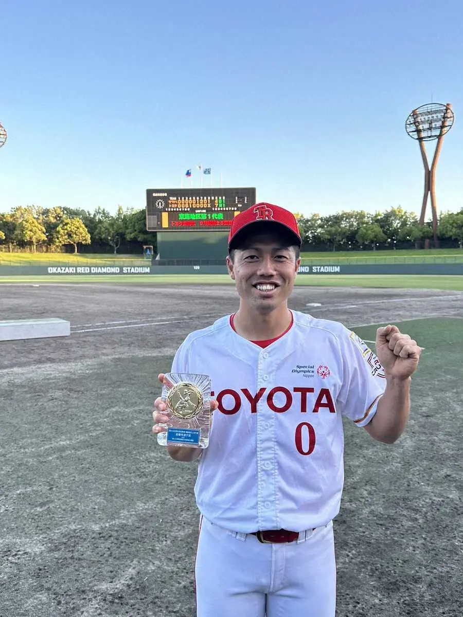 【画像・写真】トヨタ自動車・八木が東海2次予選MVP　3試合で12打数6安打6打点1本塁打