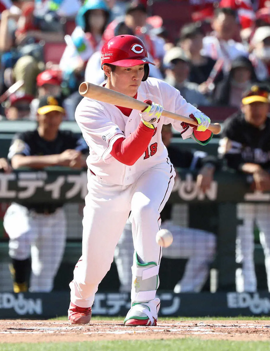 【画像・写真】広島・森下　因縁ソフトBから交流戦初勝利　「投げて良し、打って良し」新井監督も称賛した二刀流