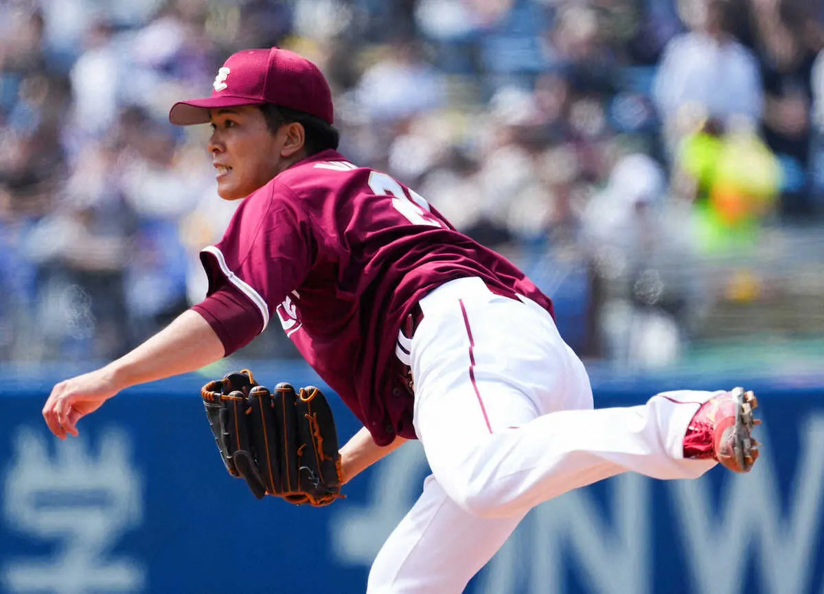 【画像・写真】楽天・早川　神宮でプロ初登板も今季最短2回6失点KO「試合をつくれず申し訳ない」