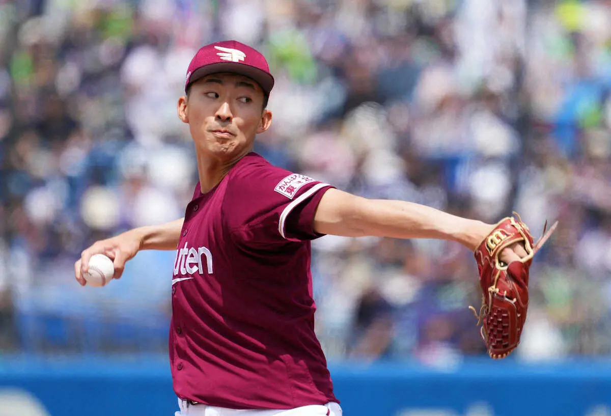 【画像・写真】楽天ドラ1・荘司　プロ最短2回3失点で降板…初回47球と苦しみ初勝利またもお預け
