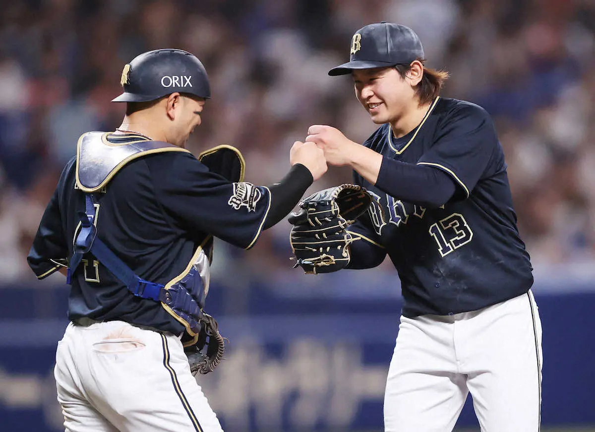 【画像・写真】侍“お菓子係”対決制した　オリ・宮城「先輩として」意地の108球で球団初の交流戦完封＆打点