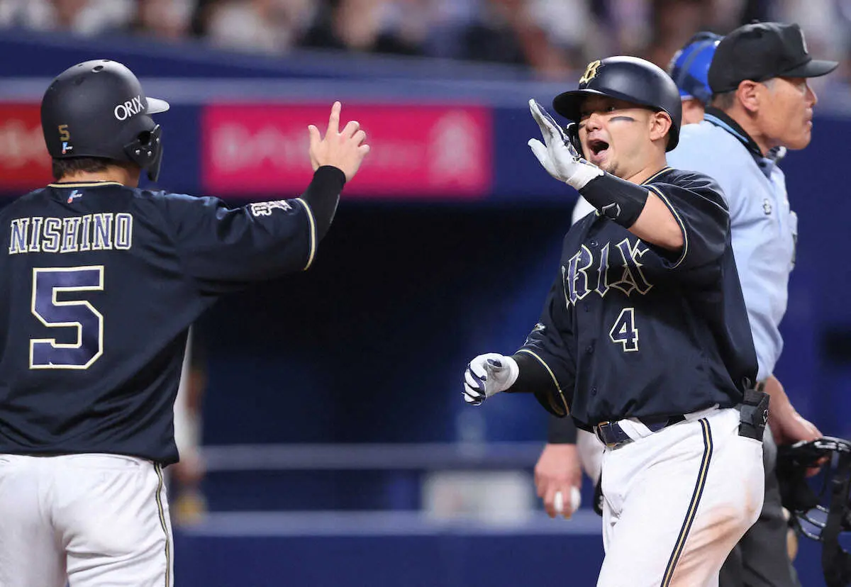 【画像・写真】オリ・森　完封宮城を称賛「いいテンポでゾーン内で勝負できていた」打っては決勝7号弾