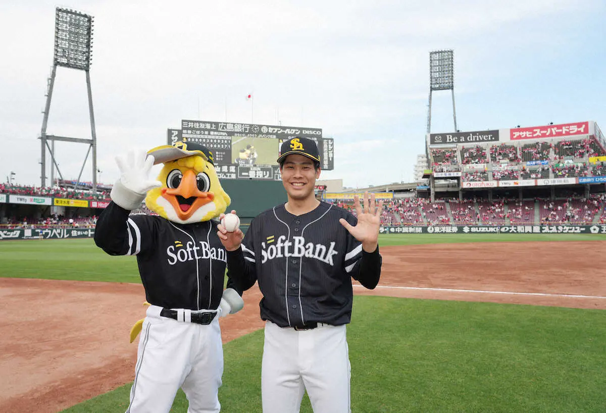 【画像・写真】ソフトB・藤井「絶対に勝つという思いで」最高の恩返し　戦力外になった古巣・広島斬りでチームトップ5勝