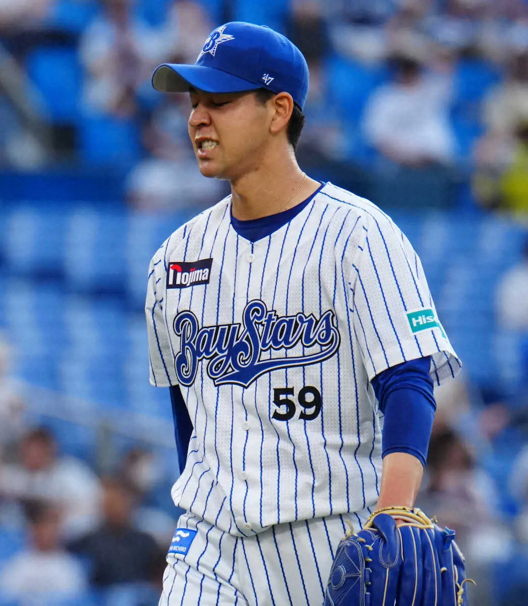 【画像・写真】DeNA・平良「申し訳ないです」3回4失点KO　中12日登板も三浦監督「ちょっとね…」