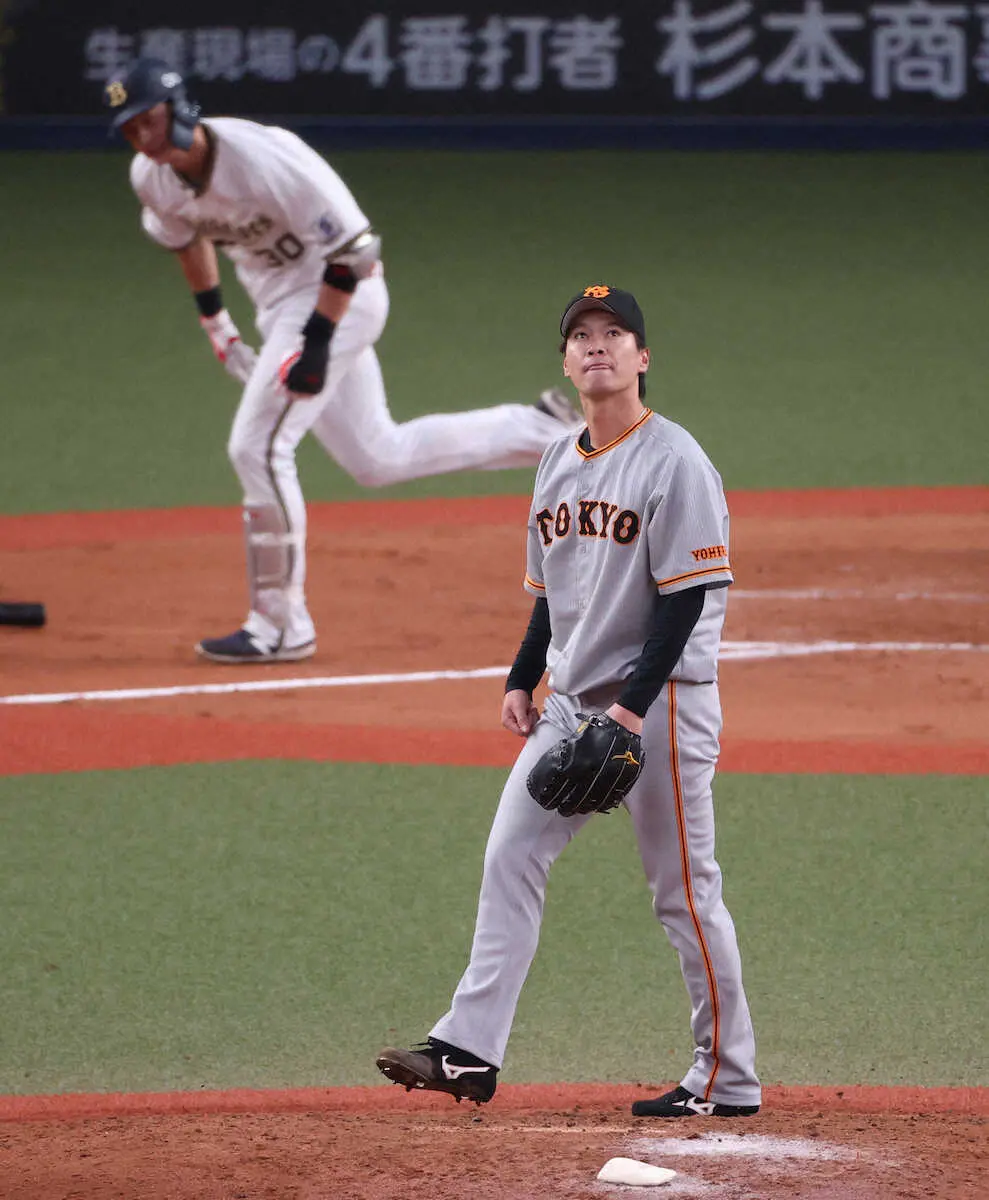 【画像・写真】巨人・鈴木康平「すごく楽しかった」　トレード相手の広岡を中飛　凱旋登板で1回3者凡退、2奪三振