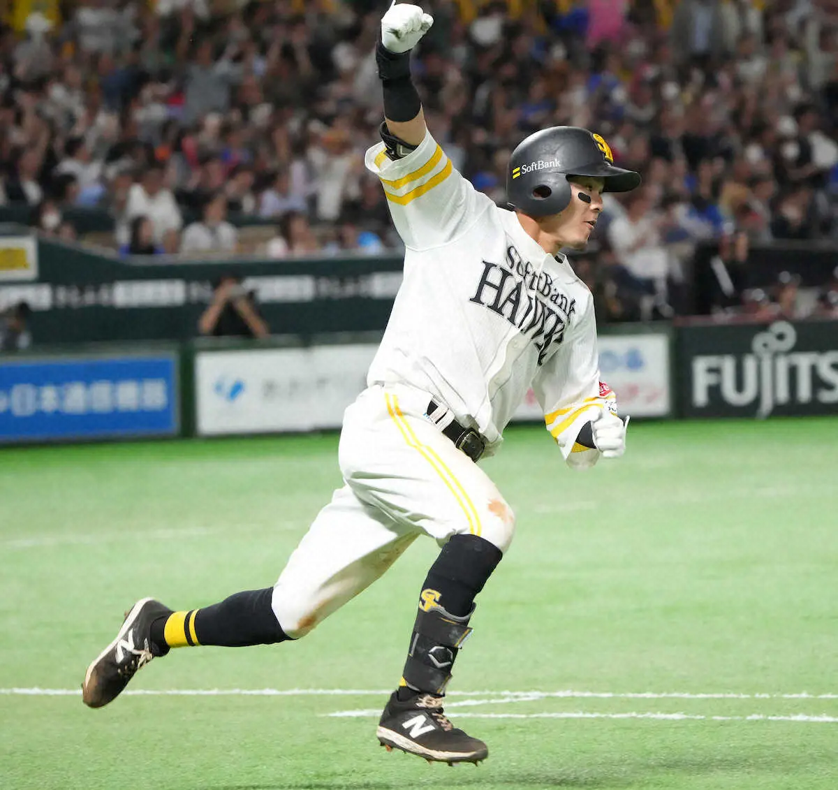 【画像・写真】ソフトB　牧原大、劇的サヨナラ打で今季最多タイ貯金6　