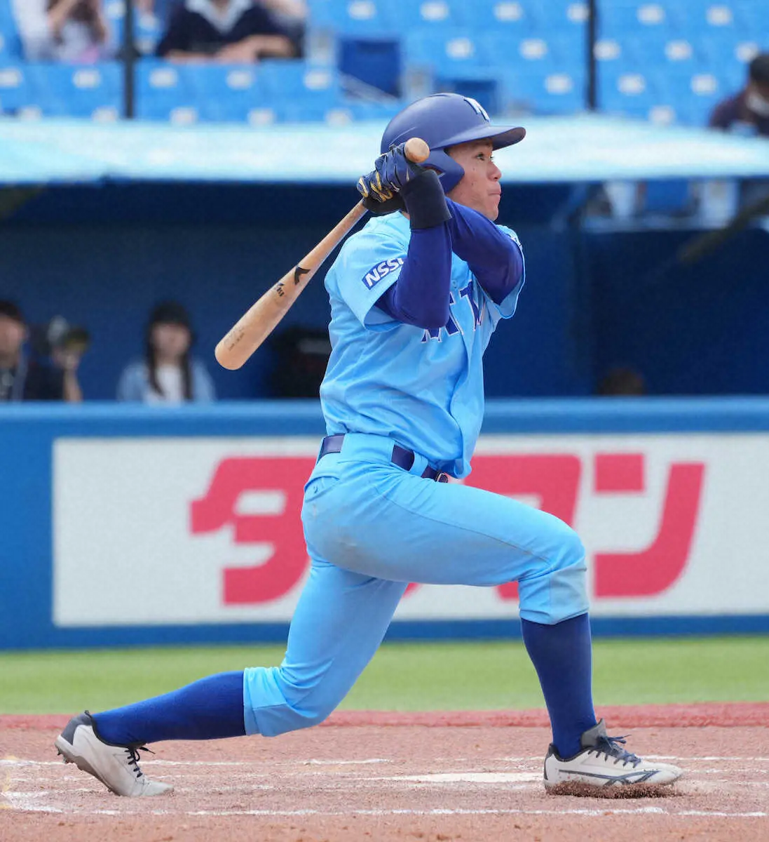 【画像・写真】日体大・中妻　2打席連発で10年ぶり初戦突破　「調子良くこの大会に入れた」