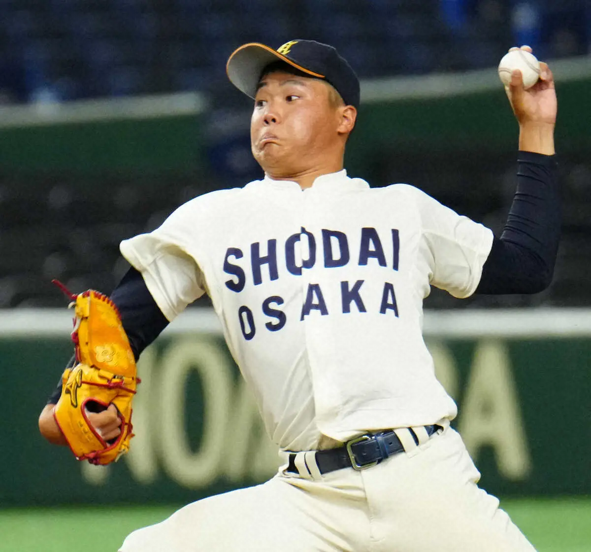 【画像・写真】大商大151キロ左腕・高　復帰戦1失点力投で8強進出　巨人・桑田氏「フォームがキレイ。楽しみ」
