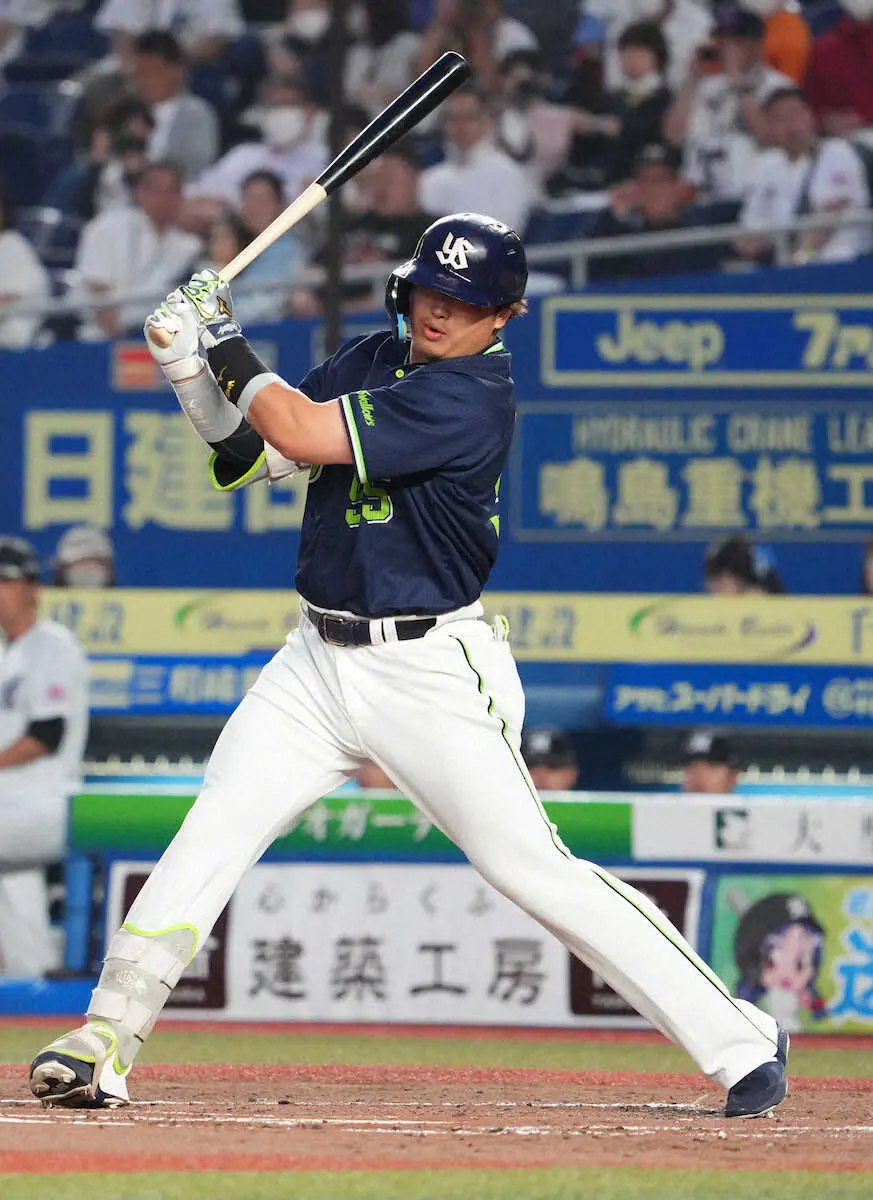 【画像・写真】ヤクルト　打線振るわず連勝4でストップ…高橋が1カ月ぶり先発も5回途中3失点で3敗目