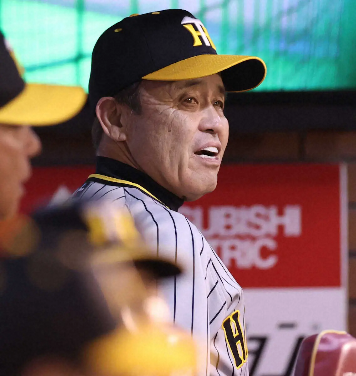 【画像・写真】【阪神・岡田監督語録】フォアボールも選ぶミエセス　「野球を覚えようというかそういうのは見える」