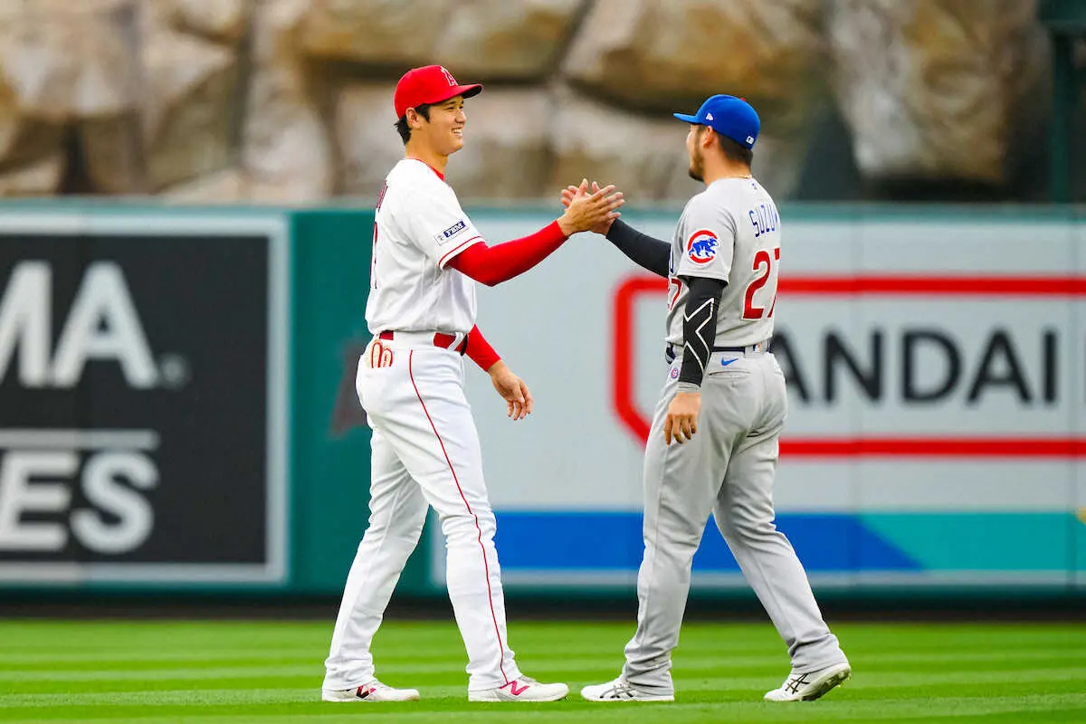 【画像・写真】大谷「2番・DH」、誠也「4番・右翼」で出場　同級生コンビの本塁打共演なるか