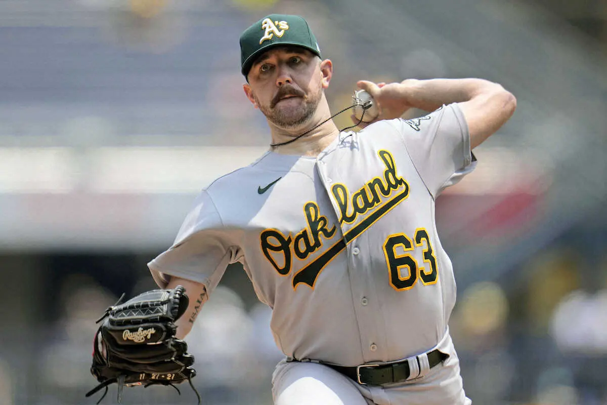 【画像・写真】アスレチックス今季3度目の連勝！初回一挙7得点の猛攻、藤浪晋太郎は“チキンレース”に出場