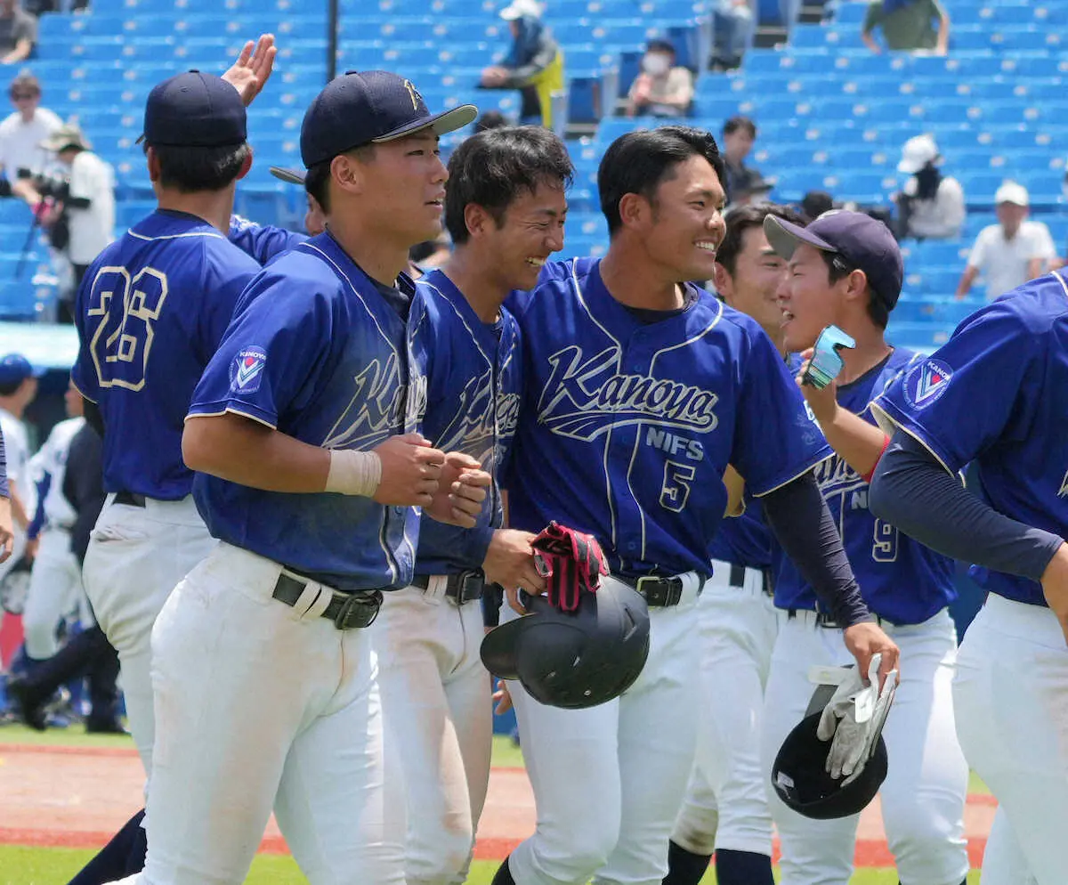 【画像・写真】鹿屋体大　国立大初の4強進出にあと一歩　藤井監督「来年は超えられるように」