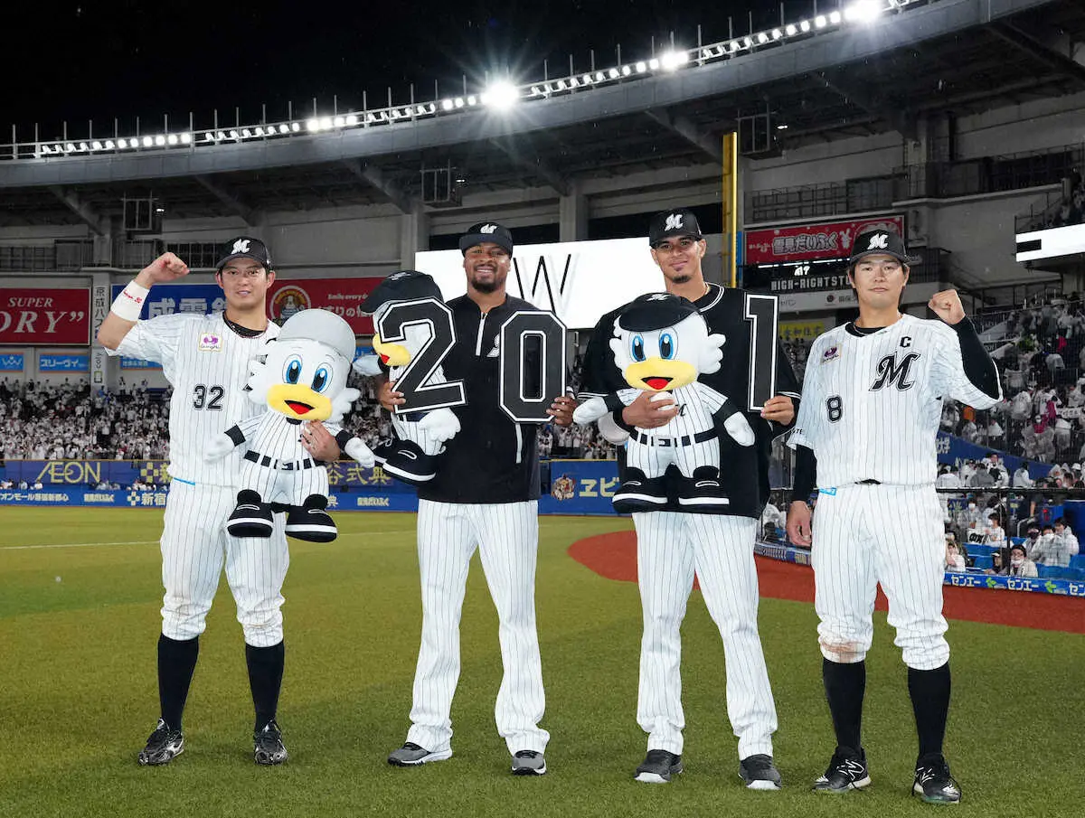 【画像・写真】ロッテ・ペルドモ　リーグトップの20ホールド「100％の力で投げることに集中している」