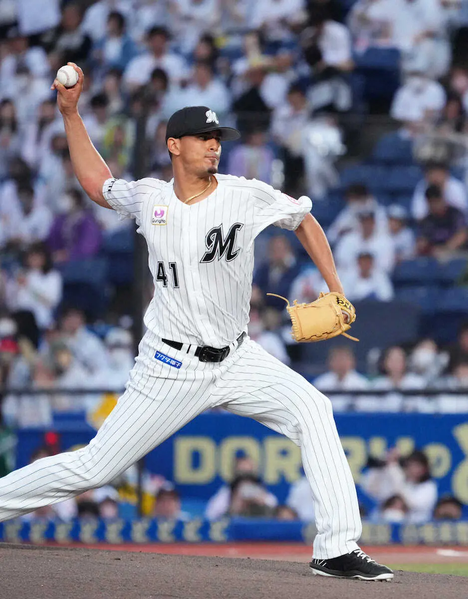 【画像・写真】ロッテ・吉井マジック　先発配置転換のカスティーヨが来日初勝利　7回途中無失点　
