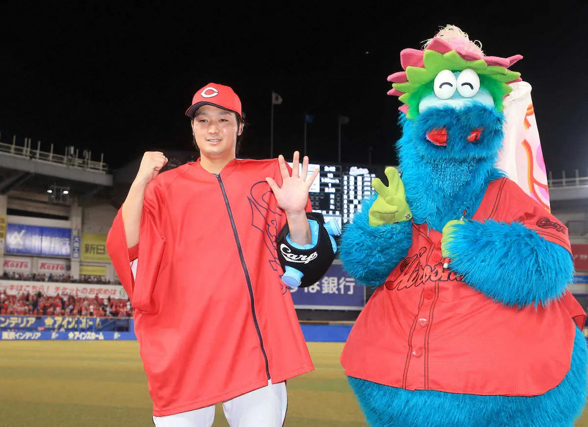 【画像・写真】広島4連勝だ！　流れつくった5勝目の床田に新井監督「毎回言ってますけど、きょうも素晴らしい投球」