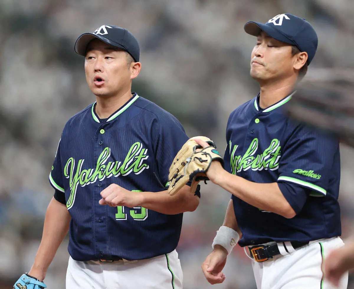 【画像・写真】43歳ヤクルト石川が6回途中無失点の快投　交流戦単独最多28勝目の権利を得て救援陣にバトン