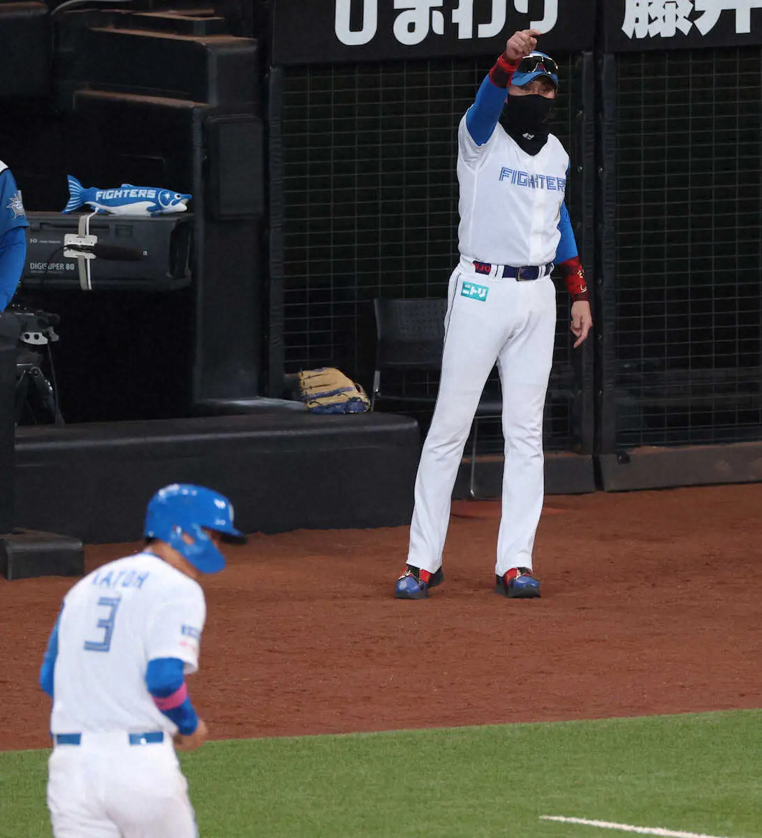 【画像・写真】日本ハム・加藤豪「バントだと思ったけど…」　8回好機での新庄采配に感謝「監督が打てと言ってくれた」