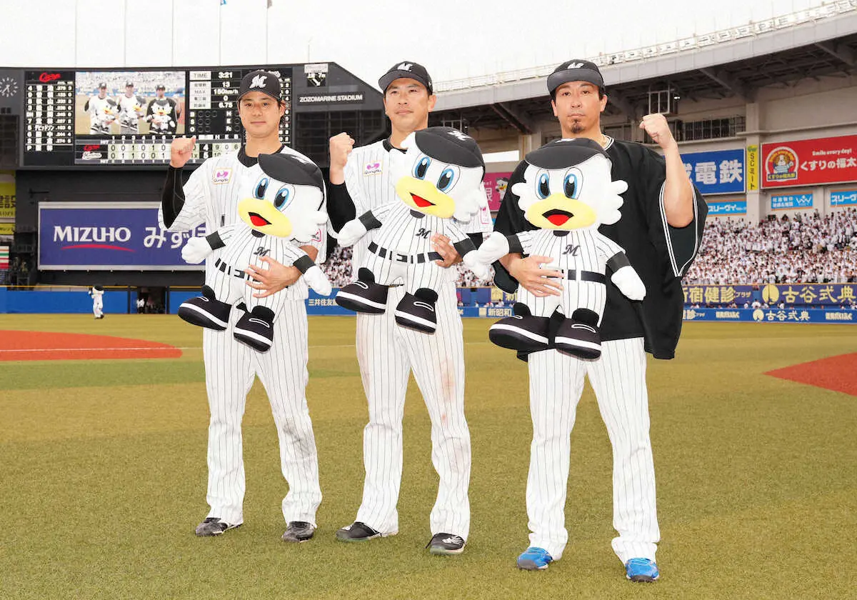 【画像・写真】ロッテ　不動の守護神益田が今季初白星　9回を抑えてその裏に劇的なサヨナラ勝ち「しっかり投げられた」