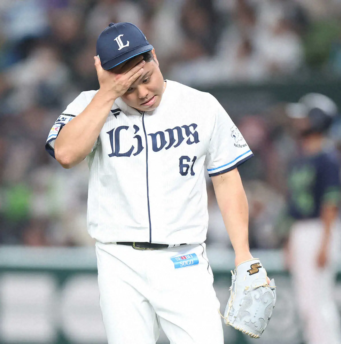 【画像・写真】西武・平良　“アンラッキー”3失点で5勝目ならず　村上は3打席連続三振に封じるも