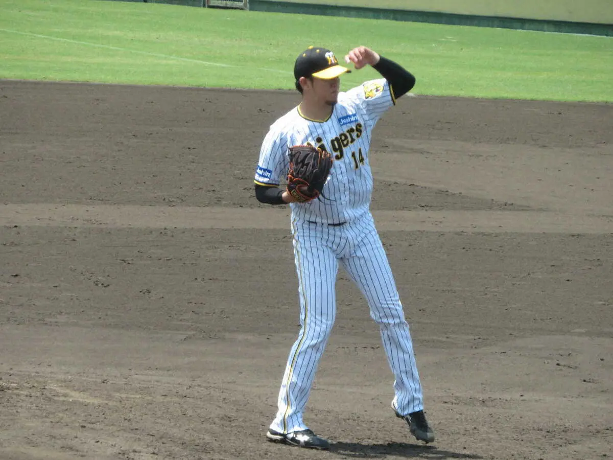 【画像・写真】阪神・岩貞がシート打撃登板「いつ呼ばれても良いように」　首の痛みもなく順調、1軍昇格へ準備