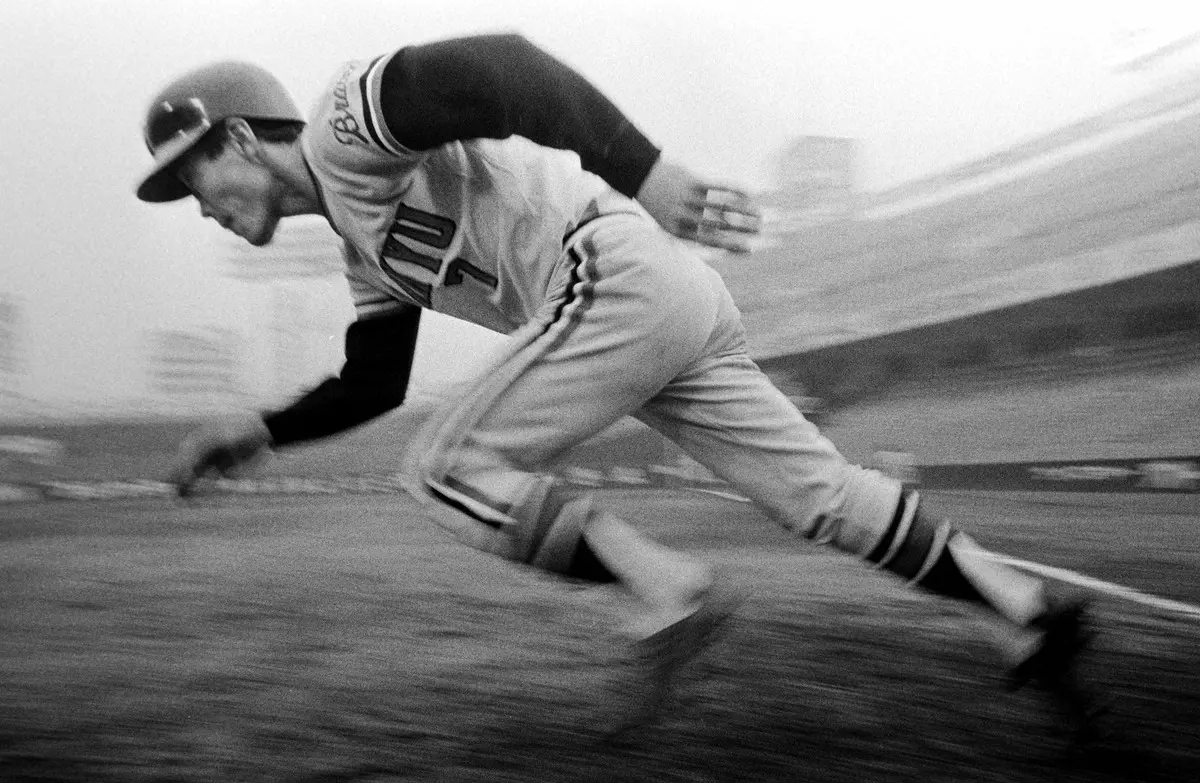 【画像・写真】1974年、福本豊の盗塁スタート