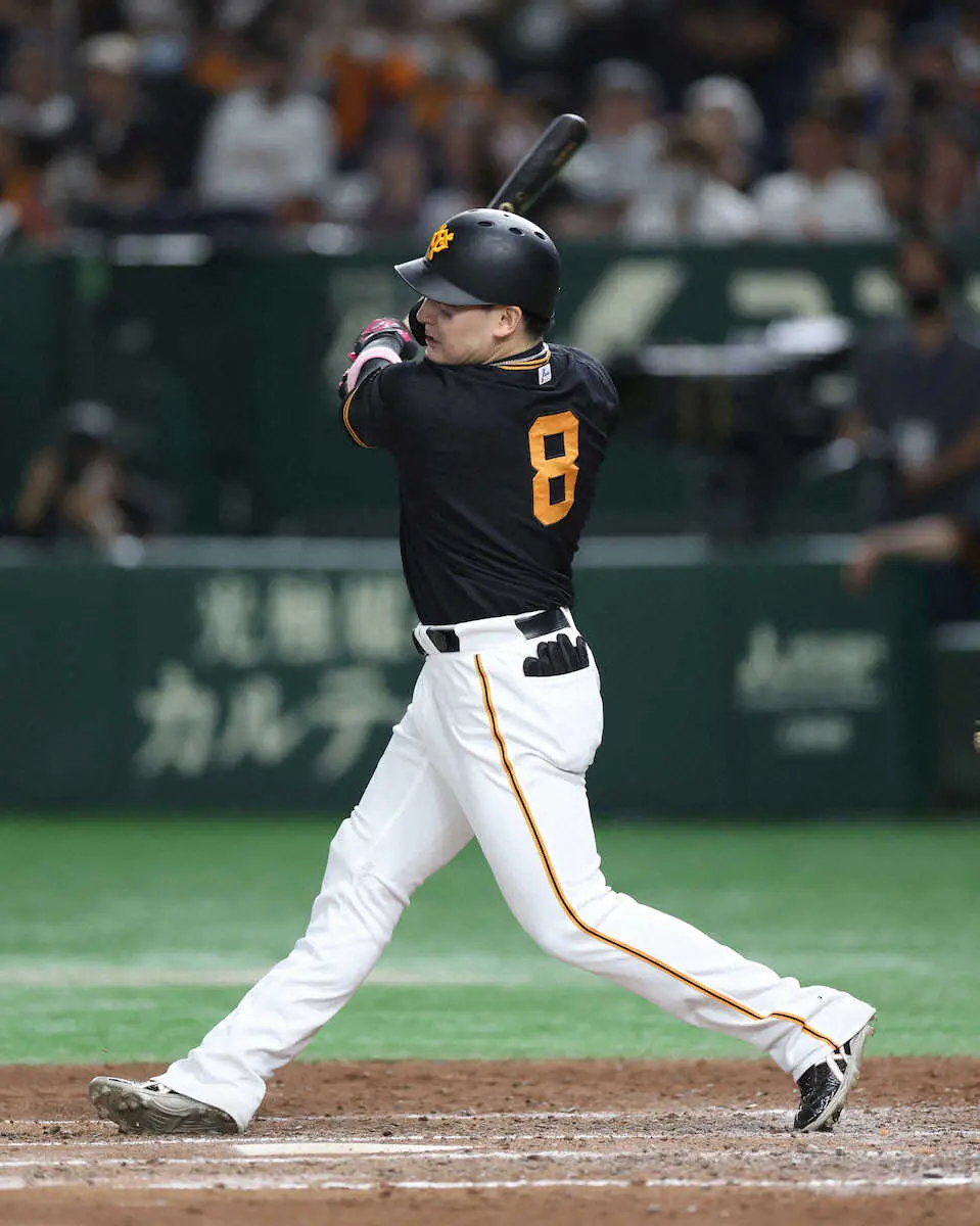 【画像・写真】巨人・丸　2戦連発で貴重な追加点「カウントを取るボールをしっかり振れている」直近出場4戦4発と絶好調