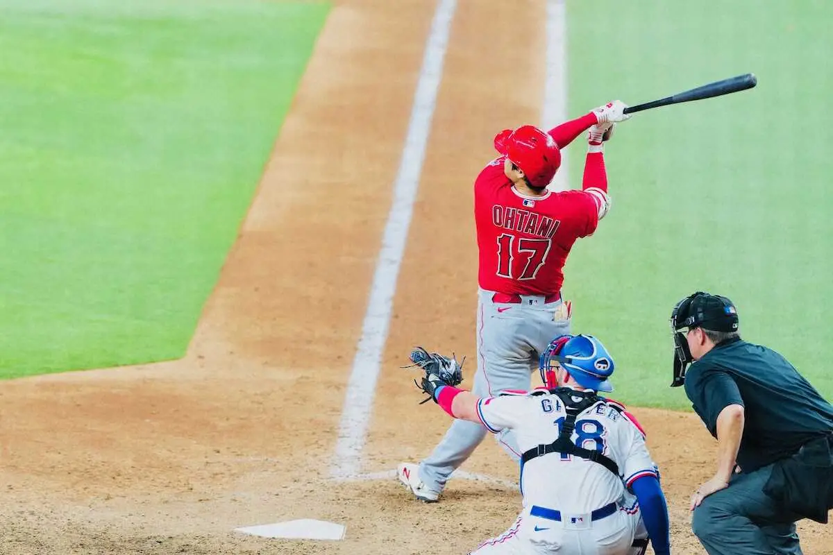 【画像・写真】エンゼルス・大谷　キング独走態勢21号　逆方向への打球速度は左打者史上最速