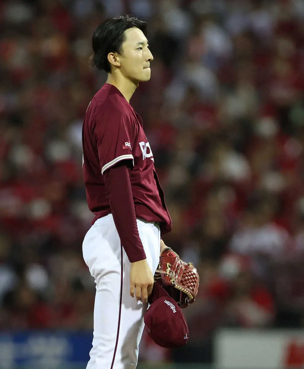 【画像・写真】楽天ドラ1・荘司“遠い”1勝　5回4失点で降板、救援陣が崩れ逆転許す
