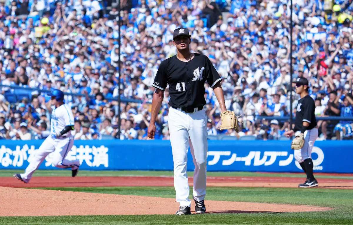 【画像・写真】ロッテ・カスティーヨ　突如制球乱し3回KO…打者一巡の猛攻受け自己ワースト6失点「話せることない」