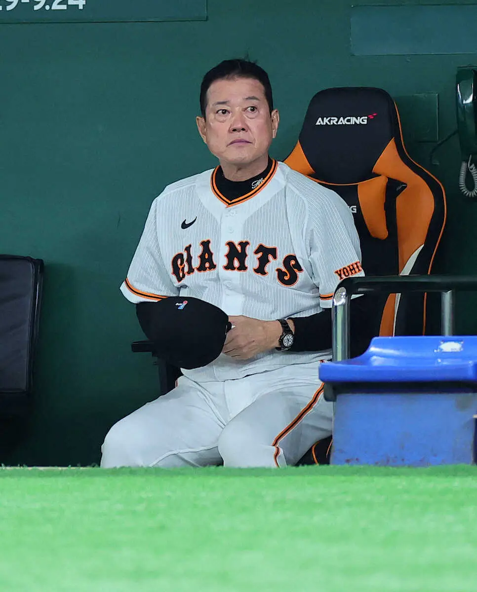 【画像・写真】巨人・原監督「あそこ盗塁しちゃいけないというのは全くない話でね」　交流戦Vへ「頑張ります」