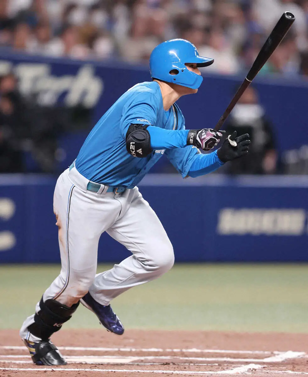 【画像・写真】日本ハム・清宮　今季初の1番で今季初の同一カード3連勝