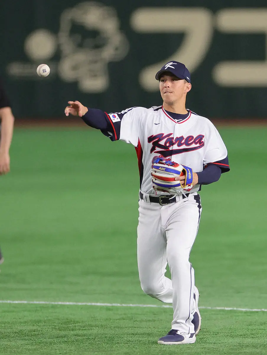 【画像・写真】WBC韓国代表・エドマン「会うのが待ちきれません」日系人妻の妊娠を報告　カ軍でヌートバーと同僚